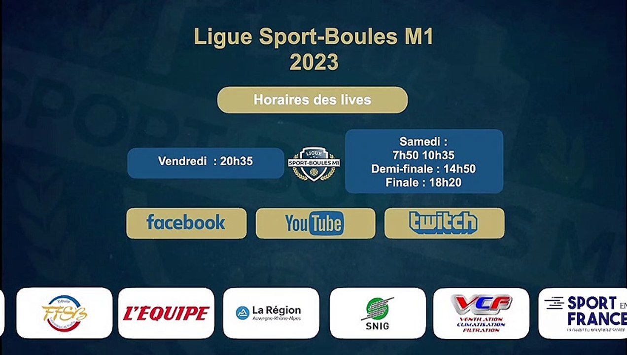 Ligue Sport-Boule M1 - Etape 03 - Dardilly - Groupe - Partie 1
