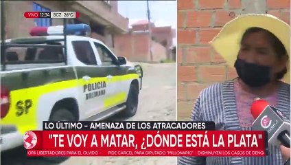 Víctima de atraco se lanza del primer piso de una vivienda de La Paz para escapar de agresores