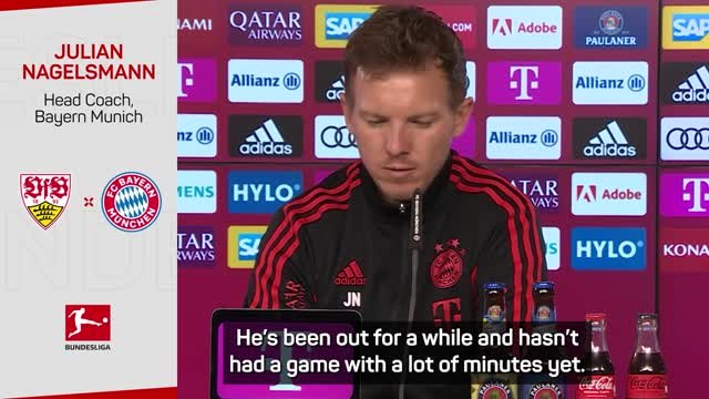 Nagelsmann urges Mane to fight for his place in Bayern squad