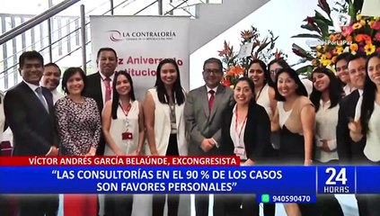 Contraloría revisará consultorías desde el gobierno de Martín Vizcarra