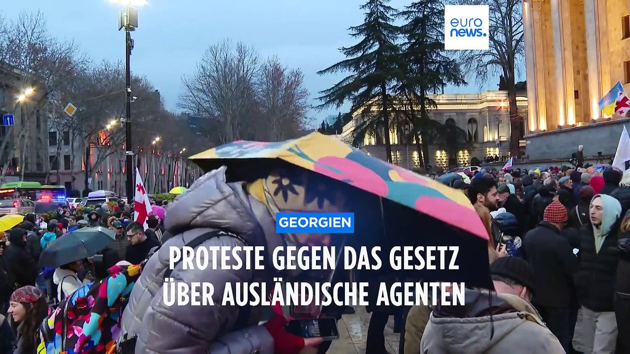 Georgien: Protest gegen Register „ausländischer Agenten“