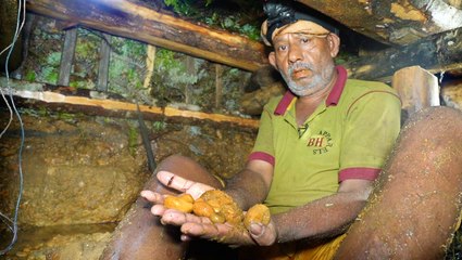 Inside Sri Lanka's deadly underground mines filled with rare jewels