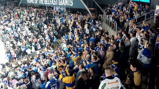 Fife Flyers fans at cup final