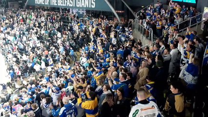 Fife Flyers fans at cup final