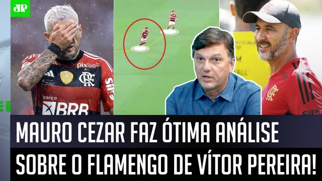 ISSO É UMA DISTORÇÃO! O Vítor Pereira NÃO... Mauro Cezar faz ÓTIMA ANÁLISE sobre o Flamengo!