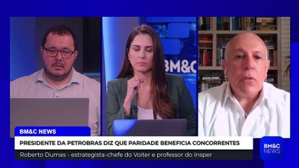 DUMAS COMENTA SOBRE PARIDADE DA PETROBRAS