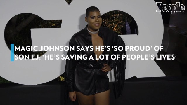 Magic Johnson Says He's 'So Proud' of Son EJ: 'He's Saving a Lot of People's Lives'