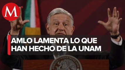 Críticas de UNAM al ‘Plan B’ no hacen mella: AMLO; “son mafias de la academia”, dice