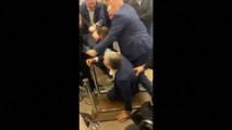 Los parlamentarios de Georgia se enzarzan en una pelea con empujones y puñetazos