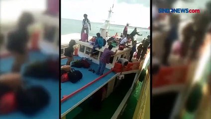 KM Sabuk Nusantara Kandas Tabrak Karang, Begini Kondisi Ratusan Penumpangnya