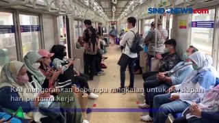 2.500 Penumpang Padati Stasiun Tangerang Hari Ini, Didominasi Para Pekerja