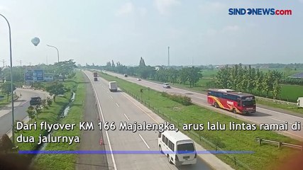Hari Pertama Kerja Pascalibur Lebaran, Tol Cipali Ramai Lancar