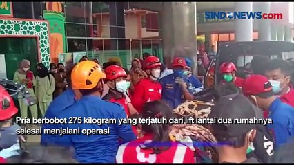 Pria Berbobot 275 Kg di Malang Jalani Operasi Pascaterjatuh dari Lift Rumahnya