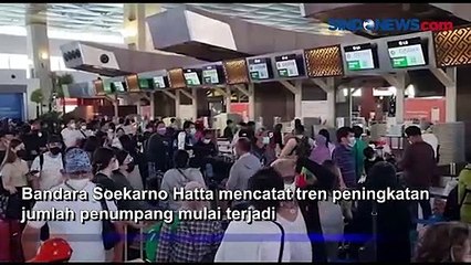 Jelang Libur Hari Raya Waisak, Penumpang Padati Bandara Soekarno Hatta