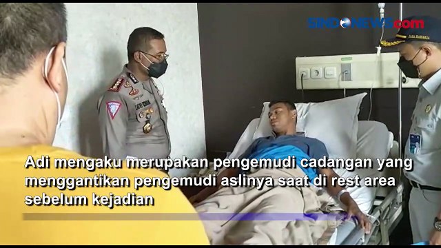 Diperiksa di Rumah Sakit, Sopir Bus Laka Maut di Tol Jombang Mengaku Mengantuk