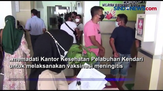 Siap Berangkat ke Tanah Suci, Ratusan Calon Jamaah Haji dan Umrah Jalani Vaksinasi Meningitis