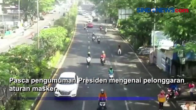 Pascapelonggaran Aturan Masker, Warga Bandung Sambut Antusias