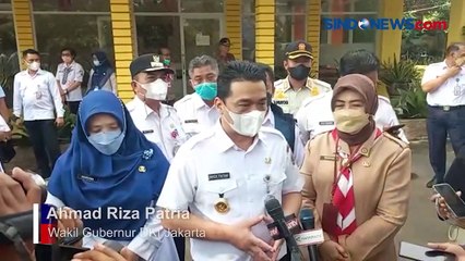 Wagub DKI Sidak Bangunan SMKN 24 Jakarta yang Sempat Roboh 2020