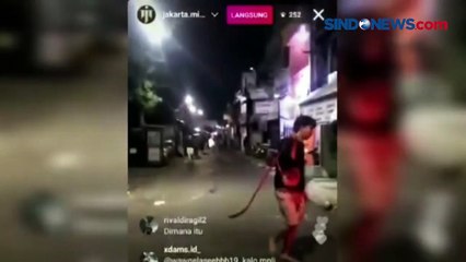 Geng Motor di Jakarta Serang Warga