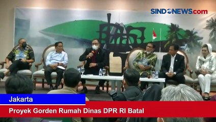 Proyek Gorden Rumah Dinas DPR RI Batal