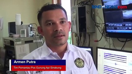Gunung Sinabung Turun Status Jadi Level II Waspada