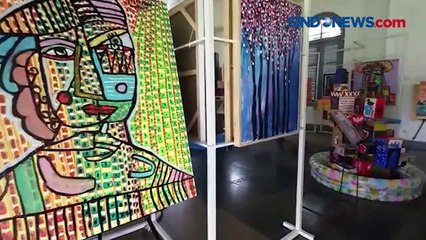 Harkitnas, 40 Anak Berkebutuhan Khusus Pamerkan Karya Seni di Museum Kebangkitan Nasional