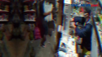 Terekam CCTV, Pelaku Pencurian Gasak Puluhan Karung Beras dan Rokok di Tanjung Balai