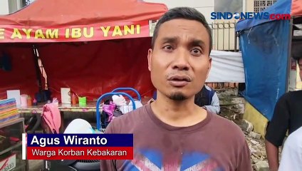 Puluhan Rumah di Kebayoran Lama Terbakar, Diduga Korsleting Listrik