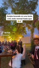 ¡Todo un galan! Perrito es testigo en la boda de sus dueños