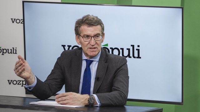 Feijóo: “La economía española está en una situación de farolillo rojo en la UE”