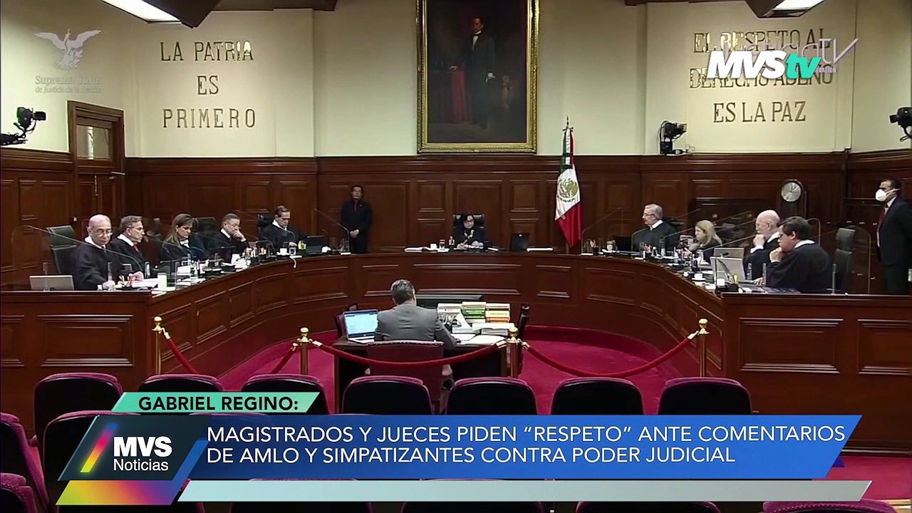 MAGISTRADOS Y JUECES PIDEN “RESPETO” ANTE COMENTARIOS DE AMLO Y SIMPATIZANTES CONTRA PODER JUDICIAL