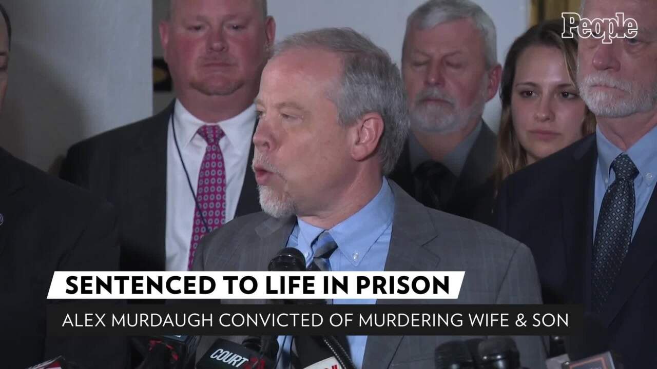 Alex Murdaugh Gets 2 Life Sentences in Prison for Murders of Wife and Son