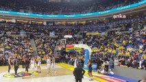 Fenerbahçe - Bologna maçında 'Hükümet istifa' sloganları
