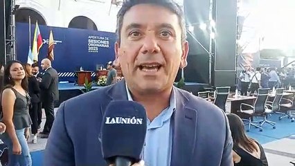 Guillermo Ferreyra en la apertura de sesiones ordinarias del CD Capital