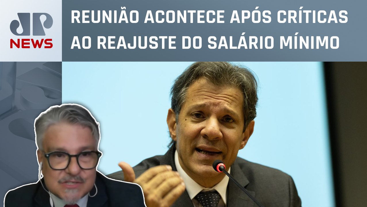 Haddad se reúne com sindicalistas para discutir economia; Suano comenta