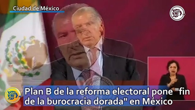 Plan B de la reforma electoral pone fin de la burocracia dorada en México: Adán Augusto