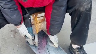 Rusty Car Rear Quarter Panel Repair.