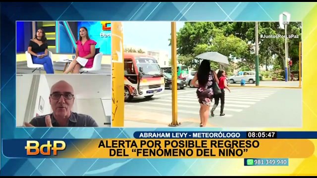 Abraham Levy: 'Fenómeno El Niño' será de menos intensidad
