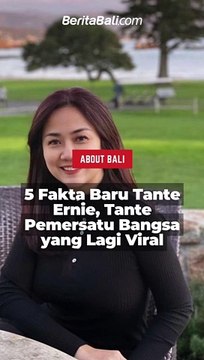 5 Fakta Baru Tante Ernie, Tante Pemersatu Bangsa yang Lagi Viral