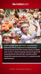 Asal usul dan arti nama orang bali