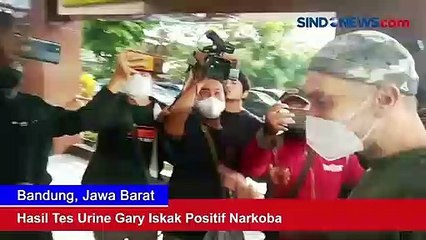 Hasil Tes Urine Gary Iskak Positif Narkoba
