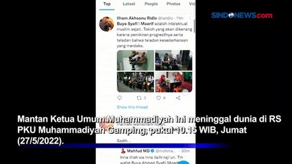 Indonesia Berduka, Buya Ahmad Syafii Maarif Tutup Usia