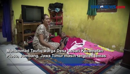 Pengendara Motor Luka di leher Usai Terjerat Kebel PLN yang Putus di Jombang