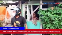 Polisi Gerebek Kampung Narkoba di Deli Serdang, Sejumlah Paket Sabu Diamankan