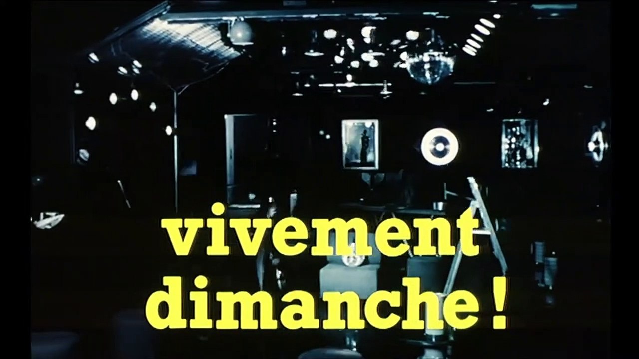 Vivement dimanche ! | movie | 1983 | Official Trailer - video Dailymotion