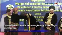 KSAL Laksamana TNI Yudo Margono Dianugerahi Gelar Warga Kehormatan Keraton Sumenep