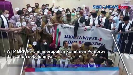 Raih Opini WTP BPK ke-5 Kali, Anies Sebut Ini Sejarah dan Ikhtiar Bersama