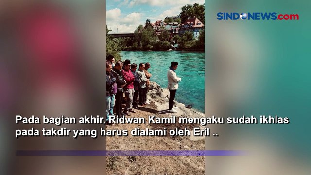 Ikhlas, Ridwan Kamil Titipkan Putranya Eril di Sungai Aare, Swiss