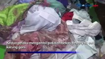 Ditangkap Warga Medan, Pencuri Satu Karung Pakaian Bekas Menangis