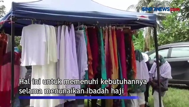 Calon Jamaah Haji Konawe Berburu Perlengkapan Haji